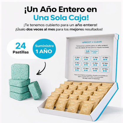 CleanCycle® Pastillas Limpiadoras para Lavadoras