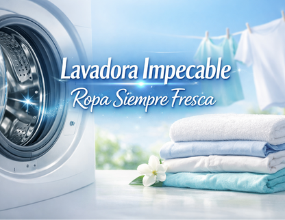 CleanCycle® Pastillas Limpiadoras para Lavadoras